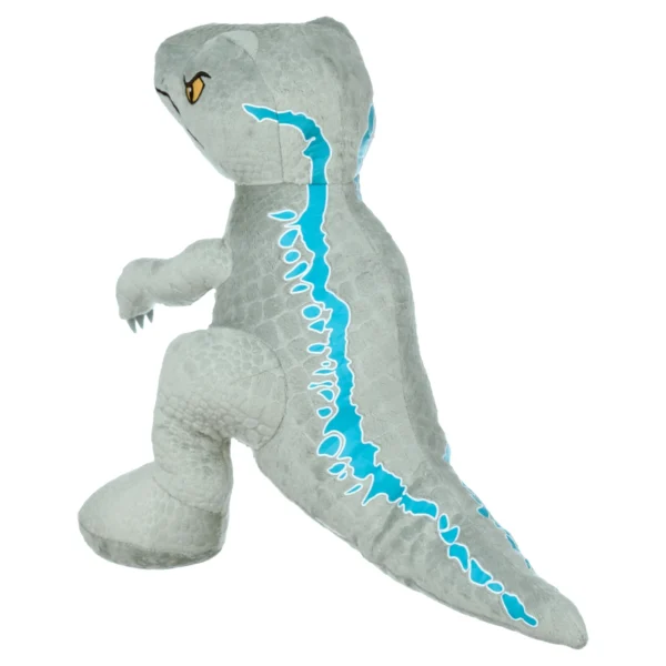 Jurassic World Large 11.5-inch Blue Plush Stuffed Animal, Dinosaur, Kids Toys for Ages 3 up