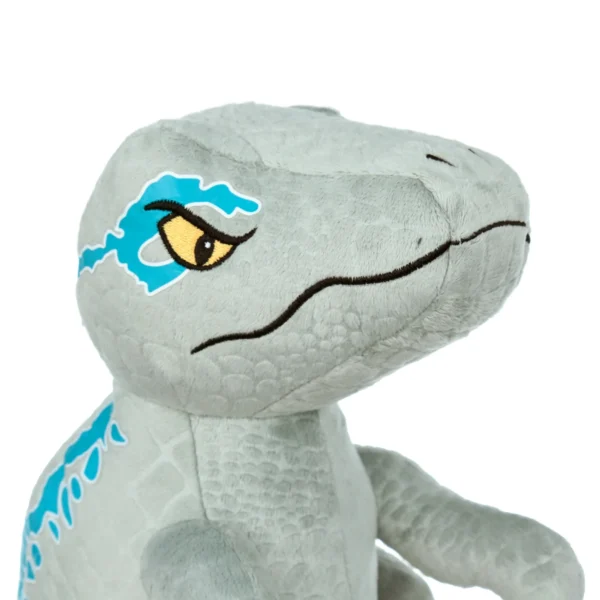 Jurassic World Large 11.5-inch Blue Plush Stuffed Animal, Dinosaur, Kids Toys for Ages 3 up