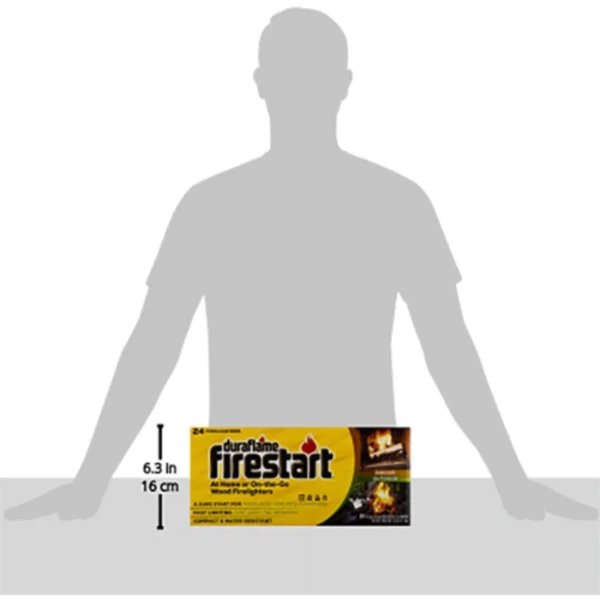 Duraflame Firestart Compact Water Resistant Fire Starters (24 Count)