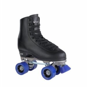 Chicago Skates Men's Classic Quad Roller Skate Black, Size 2
