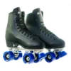 Chicago Skates Men's Classic Quad Roller Skate Black, Size 2