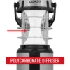 COAST EAL18 LED Lantern – 460 Lumens, Dual Color (White & Red), 4 Light Modes, IP54 Rated