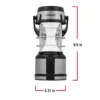 COAST EAL18 LED Lantern – 460 Lumens, Dual Color (White & Red), 4 Light Modes, IP54 Rated