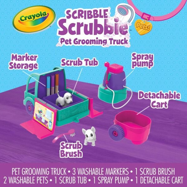 Crayola Scribble Scrubbie Pets! Beauty Salon Playset