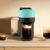 Nespresso Vertuo Pop+ Coffee and Espresso Maker by Breville with Milk Frother, Turquoise Machine + Frother