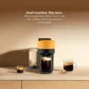 Nespresso Vertuo Pop+ Combination Espresso and Coffee Maker with Milk Frother, Mango