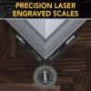 LEXIVON Aluminum Miter Saw Protractor | 7-Inch Rust Proof Angle Finder Featuring