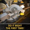 LEXIVON Aluminum Miter Saw Protractor | 7-Inch Rust Proof Angle Finder Featuring