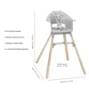 Stokke Clikk High Chair (Cloud Grey)