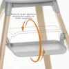 Stokke Clikk High Chair (Cloud Grey)