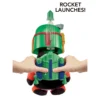 Star Wars Boba Fett Voice Cloner 12" Feature Plush with Air-Powered Soft Rocket Launcher