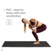 Gaiam Reversible Yoga Mat, Granite, 5mm