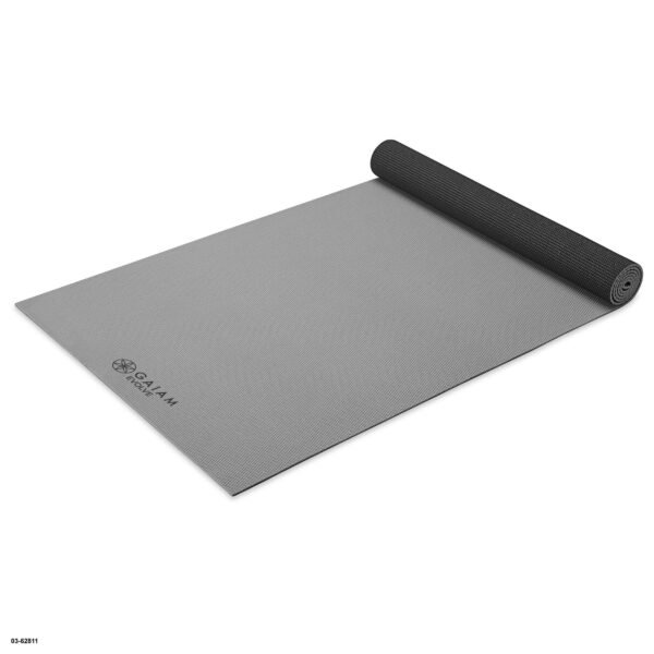 Gaiam Reversible Yoga Mat, Granite, 5mm