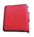 Case-it 3 Inch, D Ring Binder 2-in-1 Zipper Binder Black & Red With Strap