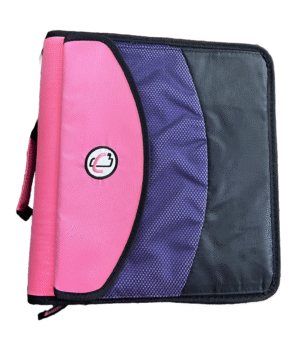 Stay Effortlessly Organized with a 2-in-1 Design The 3 Inch D Ring Binder with Zipper combines functionality and style to become the ultimate solution for your organizational needs.