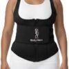 bm1 Body Maxx Waist Trainer Corset for Women, Vest Trainer Ab Shaper, Shaping Waist Band, Black 5XL