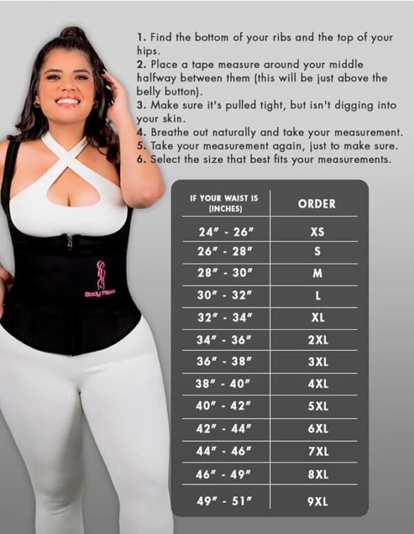 bm5 Body Maxx Waist Trainer Corset for Women