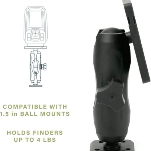 drift3 Reliable Durability for Every Angler The Drift Marine Square Fish Finder Mount is meticulously crafted to meet the needs of fishing enthusiasts who demand dependable performance on the water. Built from heavy-duty aluminum, this mount ensures unparalleled durability and resistance to the harsh elements found on marine adventures.