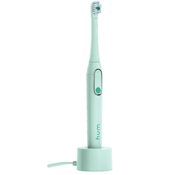 Screenshot 2026-01-22 at 8.02.53 AM hum by Colgate Smart Electric Toothbrush, Rechargeable Sonic Toothbrush with Travel Case, Teal