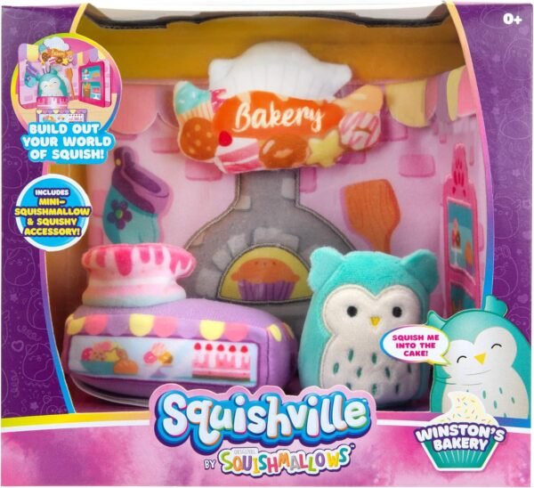 Squishville by Squishmallow Bakery Play Scene
