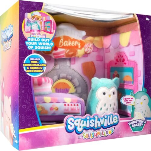 Squishville by Squishmallow Bakery Play Scene