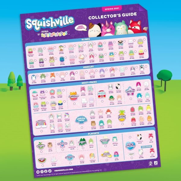 Squishville by Squishmallow Bakery Play Scene