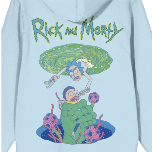 Screenshot 2026-02-13 at 10.05.47 AM Rick and Morty Men’s Graphic Hooded Sweatshirt, Sizes M-XL