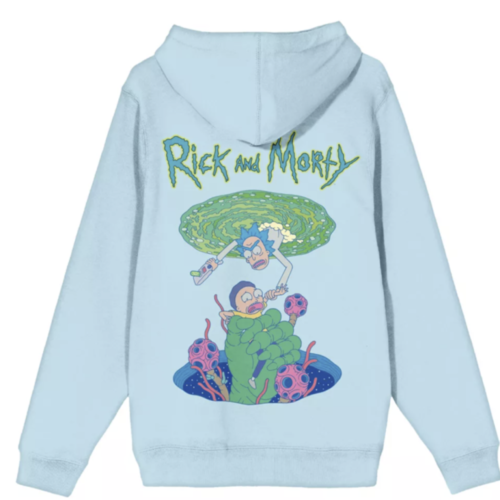Screenshot 2026-02-13 at 10.05.52 AM Rick and Morty Men’s Graphic Hooded Sweatshirt, Sizes M-XL