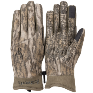 Huntworth Gunner Gloves - Mossy Oak® Bottomland Sizes M-XL