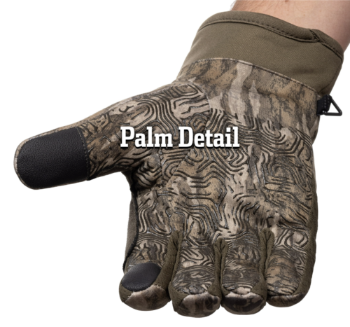 Huntworth Gunner Gloves - Mossy Oak® Bottomland Sizes M-XL