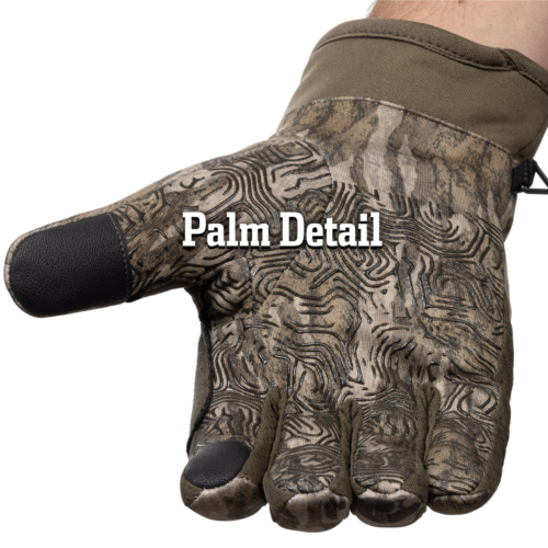 Huntworth Gunner Gloves - Mossy Oak® Bottomland Sizes M-XL