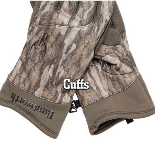 Huntworth Gunner Gloves - Mossy Oak® Bottomland Sizes M-XL
