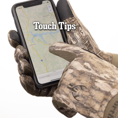 Huntworth Gunner Gloves - Mossy Oak® Bottomland Sizes M-XL