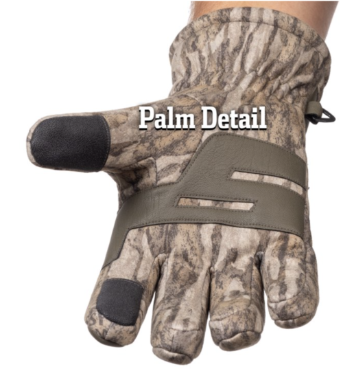 Huntworth Men’s Endeavor Heat Boost™ Gloves (Mossy Oak Bottomland), Size L/XL