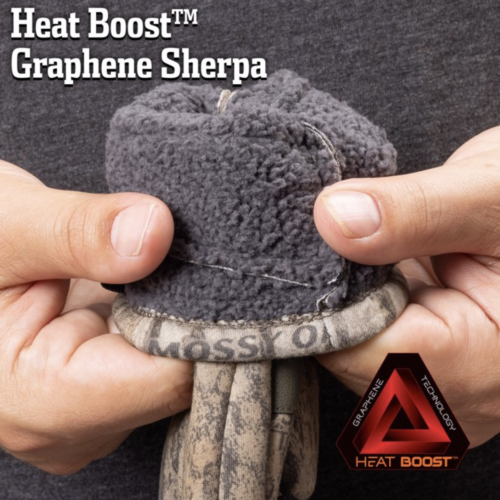 Screenshot 2026-02-13 at 10.36.48 AM Huntworth Men’s Endeavor Heat Boost™ Gloves (Mossy Oak Bottomland), Size L/XL