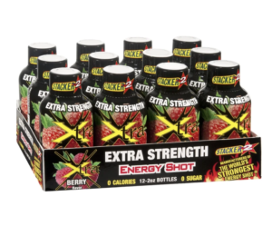Stacker 2 Xtra Energy Shot - Berry Flavor (Pack of 12)