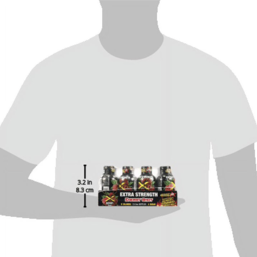 Stacker 2 Xtra Energy Shot - Berry Flavor (Pack of 12)