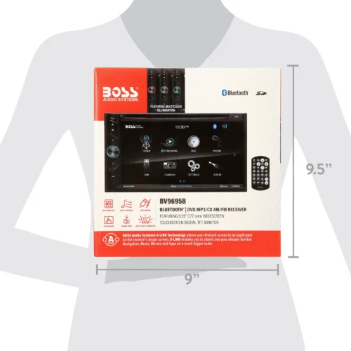 b13 BOSS Audio Systems BV9695B Car Audio Stereo System