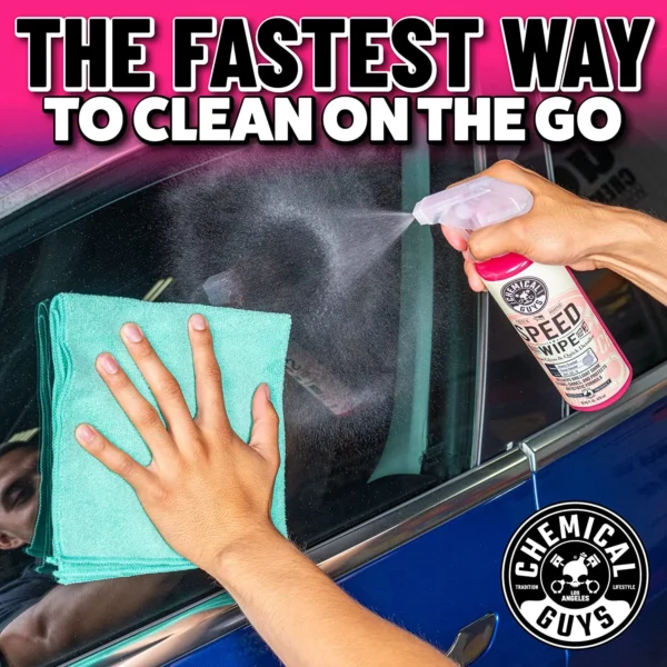 Chemical Guys Speed Wipe Quick Detailer Automotive Cleaner, 16 oz, Cherry Scent