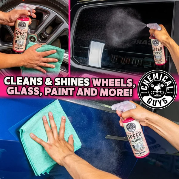 Chemical Guys Speed Wipe Quick Detailer Automotive Cleaner, 16 oz, Cherry Scent