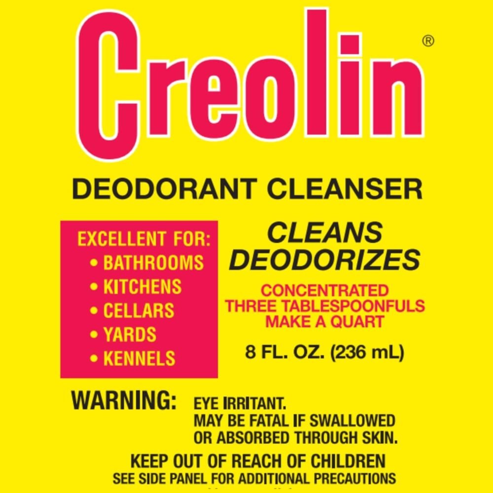 Creolin Deodorizing Multi-Purpose Cleanser, 8 Ounces