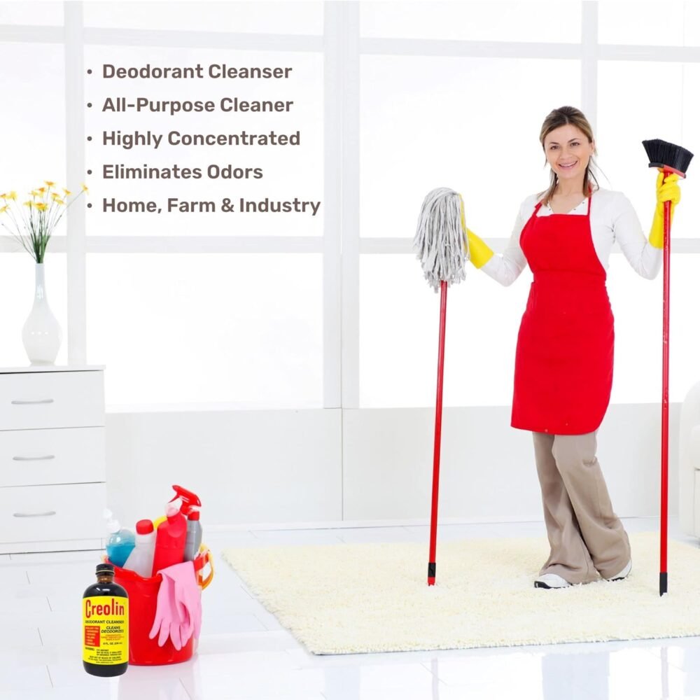 Creolin Deodorizing Multi-Purpose Cleanser, 8 Ounces