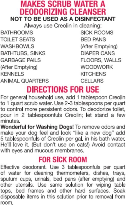 Creolin Deodorizing Multi-Purpose Cleanser, 8 Ounces