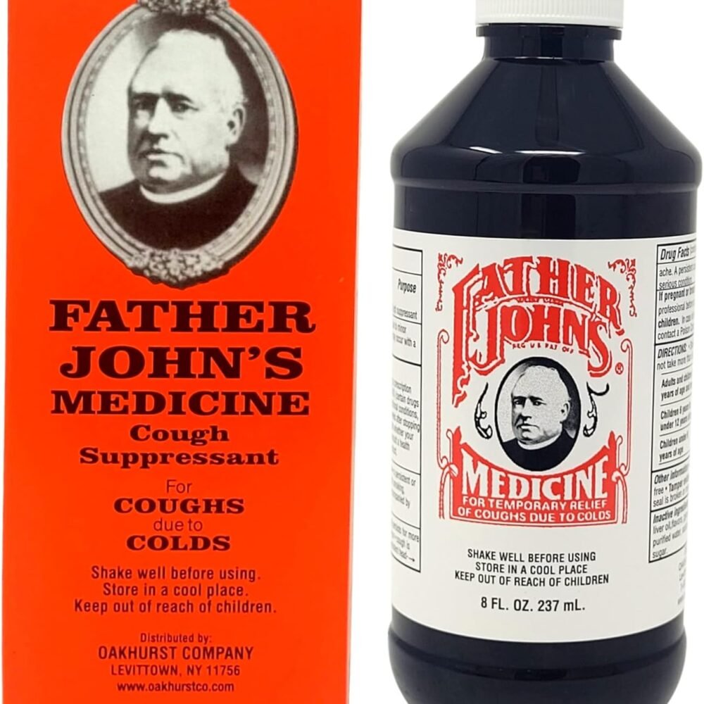 Father John's Alcohol-Free Cough Medicine, 8 Ounces