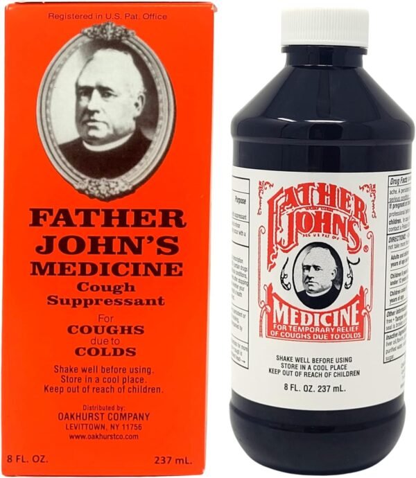 Father John's Alcohol-Free Cough Medicine, 8 Ounces