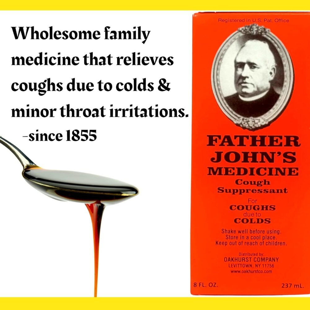 Father John's Alcohol-Free Cough Medicine, 8 Ounces