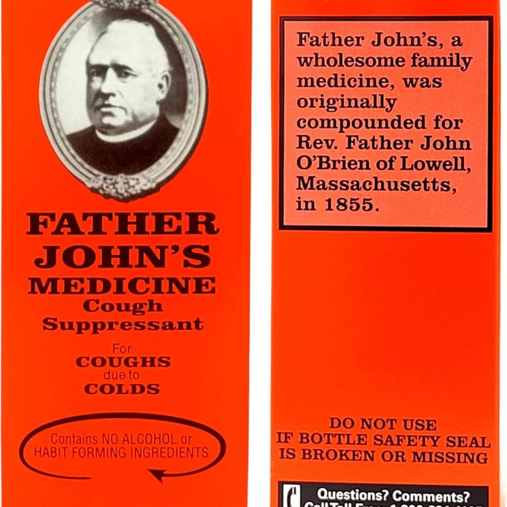 Father John's Alcohol-Free Cough Medicine, 8 Ounces