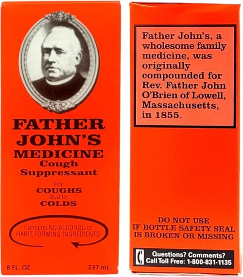 Father John's Alcohol-Free Cough Medicine, 8 Ounces