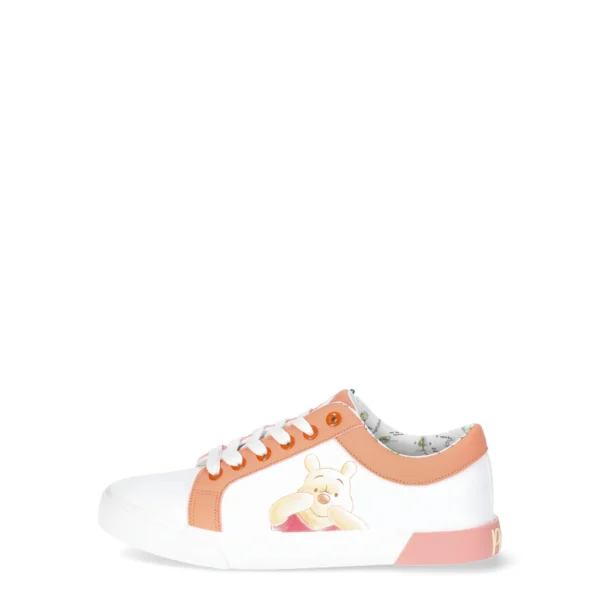 Disney Women's Winnie the Pooh and Eeyore Low-Top Court Sneakers, Size 11