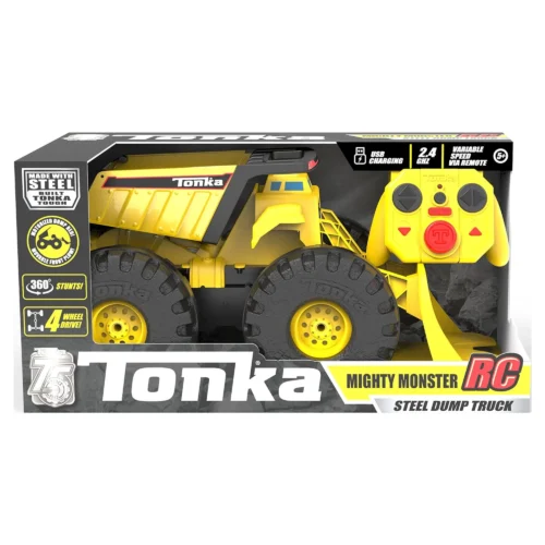t8 Tonka Mighty Monster RC - A Tonka First-Ever - Dump & Plow Truck